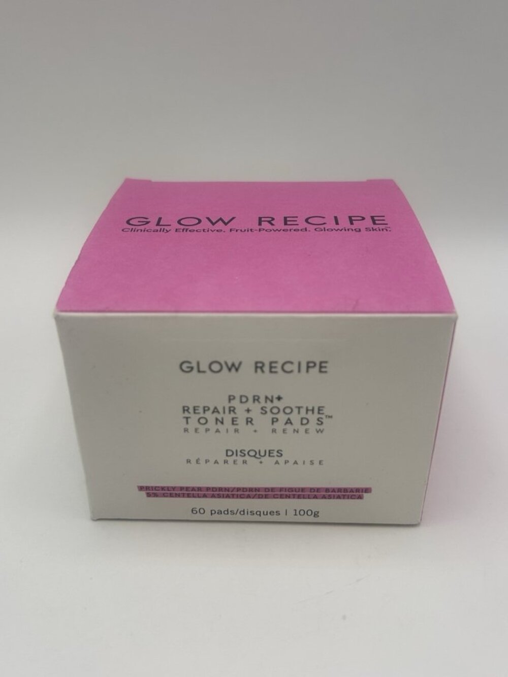 Glow Recipe PDRN Repair + Soothe Korean Prickly Pear Toner Pads ~ 60 Pads / 100g - Picture 2 of 16